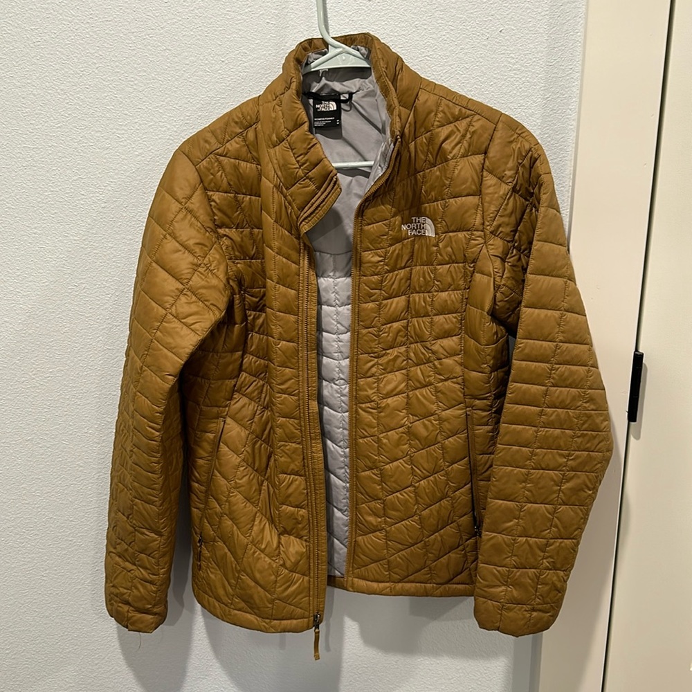 The North Face puffy jacket